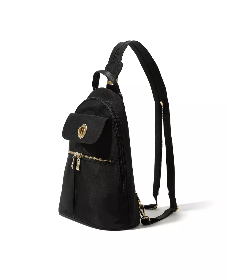 Baggallini Naples Convertible Backpack Black Gold | eBay display picture 2