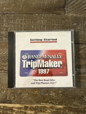 Rand McNally Trip Maker 1997 Software PC Cd Rom
