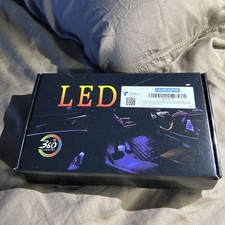 Jushope Interior Car LED Strip Lights With Wireless App And 236 Inch Fiber Optic