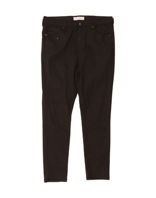 TOPSHOP Damen Jamie Skinny Freizeithose W34 L26 schwarz Polyester DS21