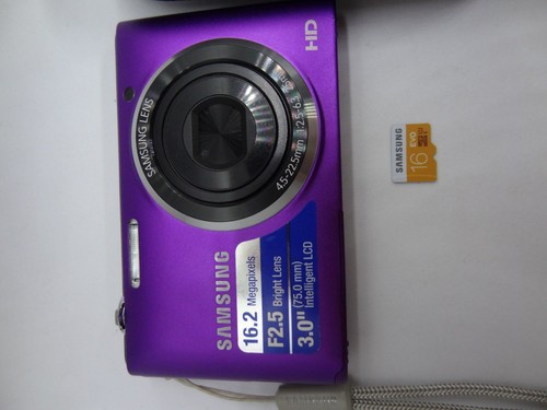 Samsung ST72 ST-Series 16.2MP HD Digital Camera Purple - Picture 7 of 24
