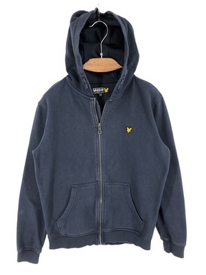 LYLE & SCOTT Kid's Boy's Hooded Zip Cardigan Jumper Sweater Size 14-15 y. o.