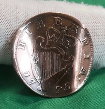 1775 George III Irish Half Penny Love Token Detecting Find (103)