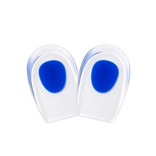 Wonder Care Gel Heel Cushions 2 Pair for Pain Relief | Silicone Inserts Small