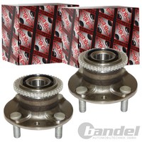 2X Ashika Radnabe Hinten Passend FüR Mazda 323 MX-3 Links+Rechts | 44-23021