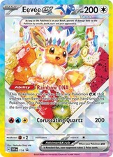 Pokemon Eevee ex (174/296) Scarlet & Violet Black Star Promos LP HOLO on eBay