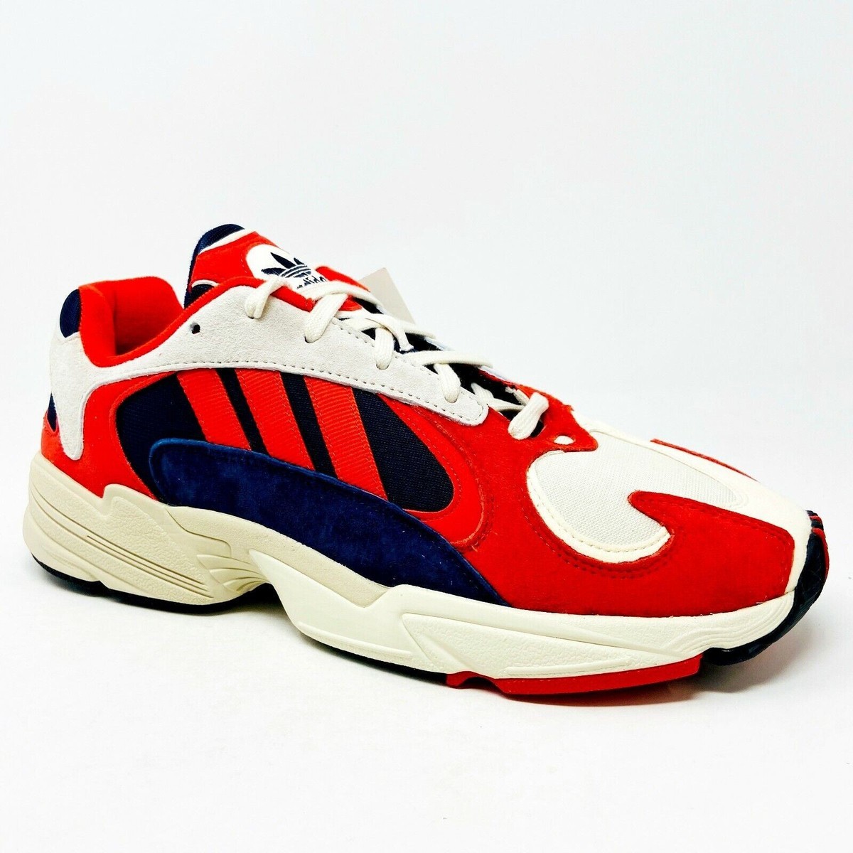 新品未使用！Adidas YUNG1 28.5センチ Adidas Originals Yung 1 Goku Chalk White Red Navy Mens Sneakers