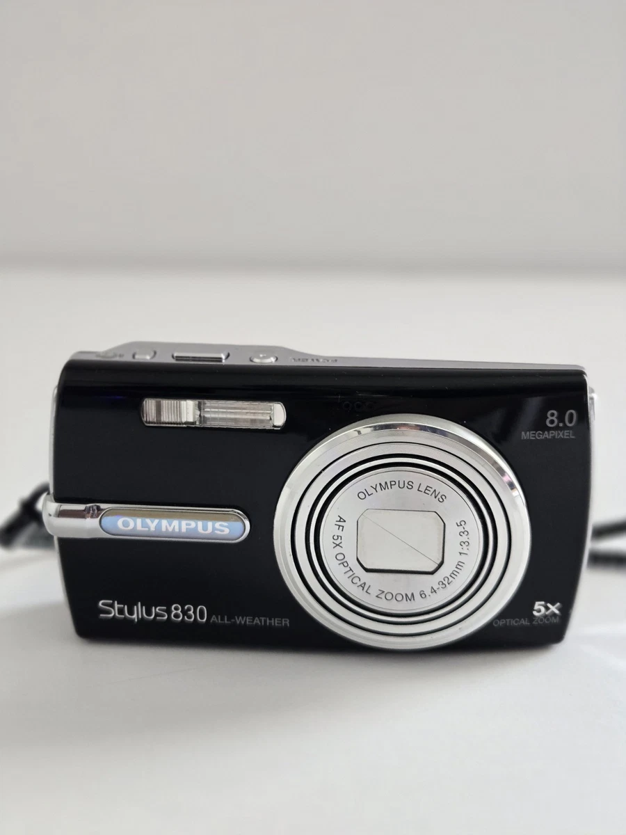 Olympus Stylus 830 8.0MP Digital Camera - Black for sale online | eBay