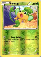 Pansage 5/162 Common BREAKthrough Pokemon Reverse Holo TCG Card