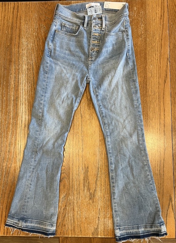 LOFT The Kick Crop Jeans  ~  NWT ~  Size 24 ~ Petite