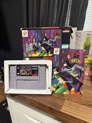 The Adventures of Batman & Robin Snes Cib