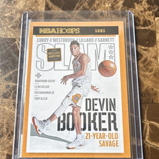 Panini NBA Hoops 2021-22 Devin Booker SLAM Insert #213 Phoenix Suns NBA