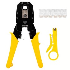 STEELITE Tools 8" Ethernet Crimper Cat5 Cat5e Cat6 for RJ45/RJ12/RJ11 Regular