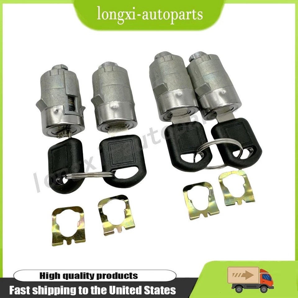 Fits Chevy Express Van 2010-2014 Ignition & 4 Door Lock Cylinders W/6 Keys - Изображение 3 из 4