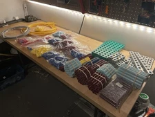 Coaster Dynamix Mega Expansion Kit Of 900+ New Pieces (Yellow Track Spine Kit)