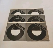 45 RPM 7" RECORD SLEEVES CO. SLEEVE 6 PACK SEE PHOTO Arista Records SLV388