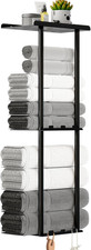 Bathroom Towel Storage Rack, Wall Mounted Bathroom Towel Rack, 29 inch Heavy Dut