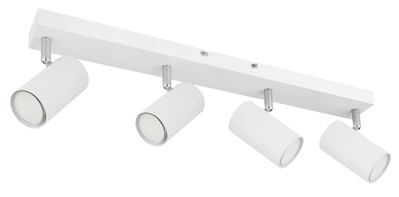 GLOBO Lighting Wand-/Deckenspot ROBBY LBH 56x6x12 cm weiß