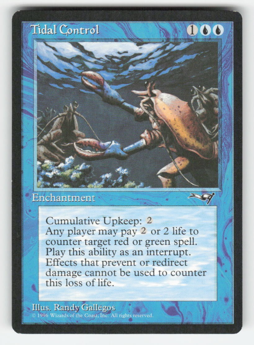 Tidal Control Rare Near Mint
