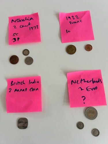 Mix of old coins joblot - Imagen 2 de 12