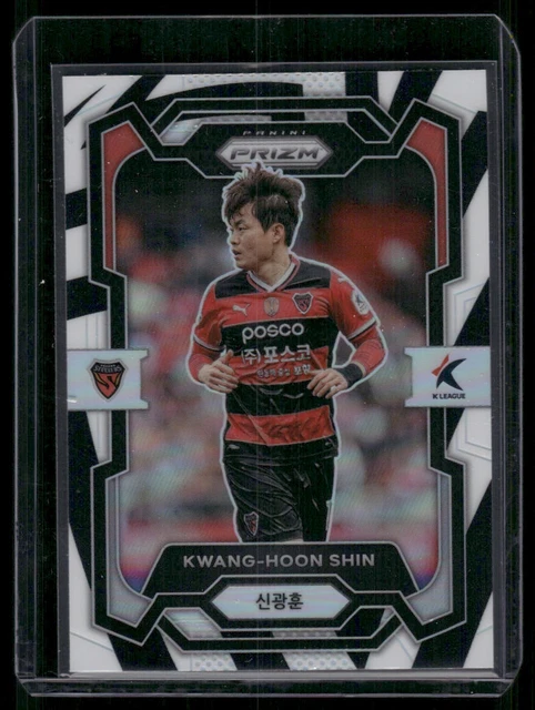 Kwang-Hoon Shin 2024 Panini Prizm K League White Tiger Stripe Prizm Pohang