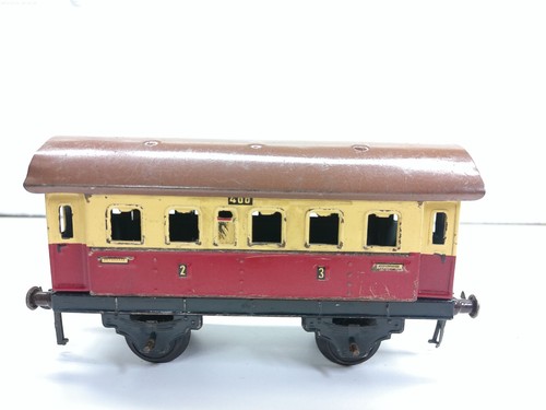 Fleischmann Spur 0 400 Personenwagen 2./3. Kl.- alte Blech - ohne OVP # 6370 | Zustand: Gebraucht
