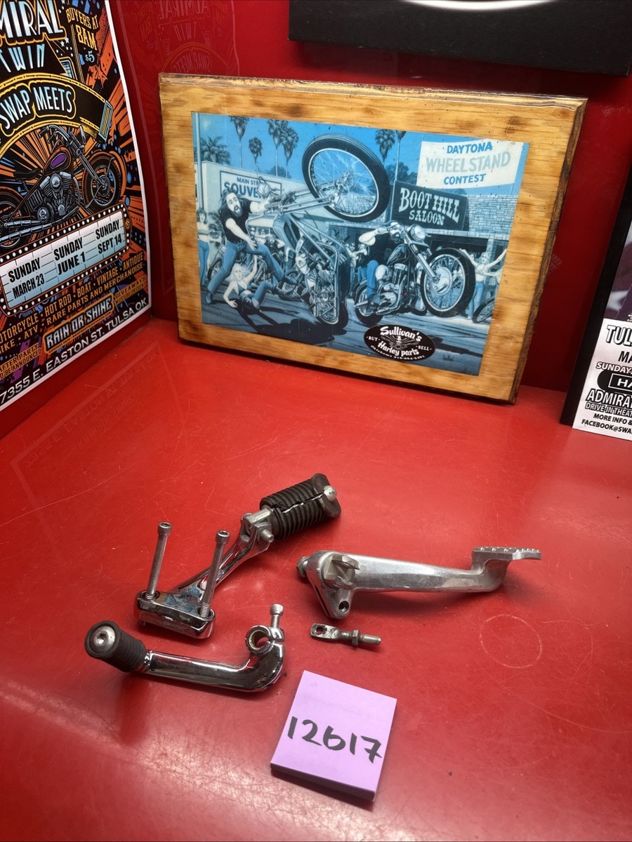 Harley sportster 1991 - 2003 mid control foot peg mount brake