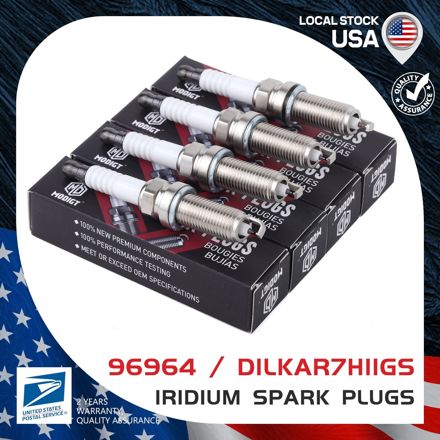 8Pcs Fit For NGK #96964 DILKARTH11GS OEM Iridium Spark Plugs For Lexus Subaru