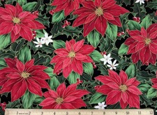 Christmas Fabric The Christmas Star by the Yard From Quilting Treasures