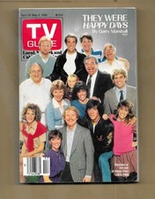 April 28-May 4 1984 TV Guide They Were Happy Days Magazine