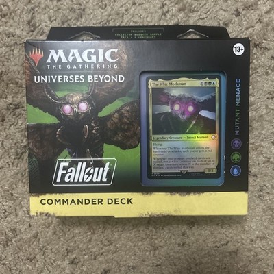 【未開封品】『Fallout』 統率者デッキ『Mutant Menace』英語版 未開封品】『Fallout』 統率者デッキ『Mutant Menace』英語版 未