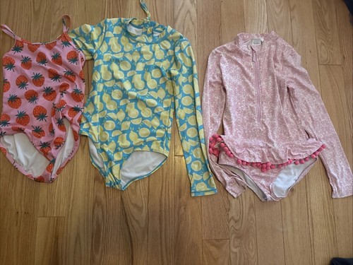 3 Girls Bathing Suits Size 10 Super Cute For Summer Hanna And Mini Boden