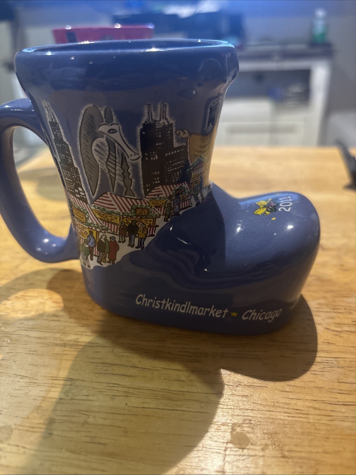 Christkindl Market 2011 CHICAGO Christmas Boot/Mug Cup