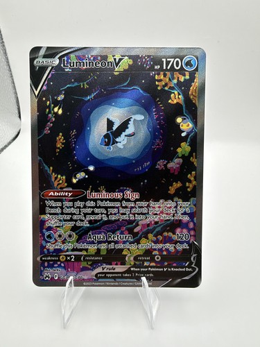 Lumineon V GG39/GG70 SWSH: Crown Zenith: Galarian Gallery Holo
