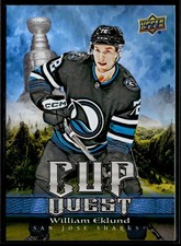 2025-26 Upper Deck Series 1 Hockey Cup Quest #CQ-6 William Eklund