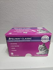 Lot of 5 Feliway Classic Happy Cat Plug in Diffuser refill