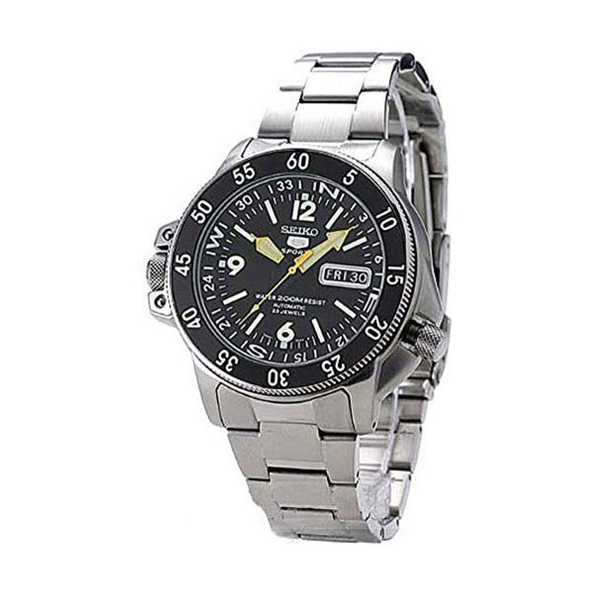 Seiko 5 Sports Men's Black Watch - SKZ211K1 for sale online | eBay