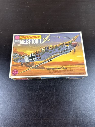 1/72 Matchbox PK-17 WWII German Fighter Messerschmitt Bf 109E Modellbausatz