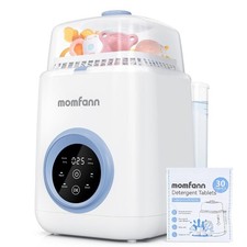 Baby Bottle Washer Sterilizer and Dryer 19-Minute Rapid All-in-One Cleaner for