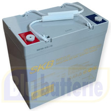 SKEV12-55 SKB Batteria AGM Deep Cycle 12V 55Ah per Carrozzina Elettrica