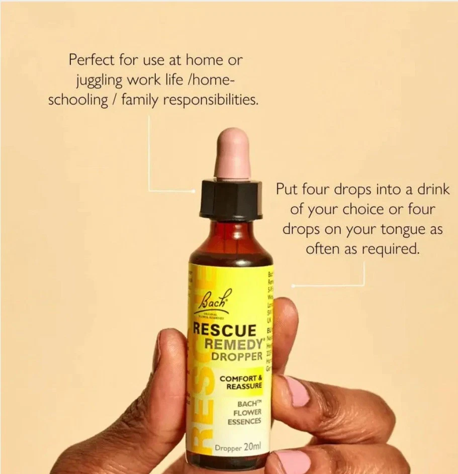 Bach Rescue Remedy 10ml X 3 - Bild 2 von 4