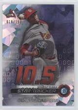 2019 Bowman Chrome Stat Tracker Atomic Refractor /150 Genesis Cabrera #ST-GC 5aj