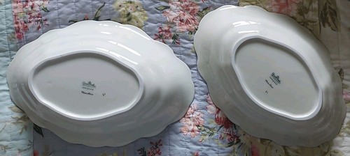 9" Rosenthal - Continental Pompadour Ivory Moss Rose Vegetable/Serving Dish - Picture 10 of 14