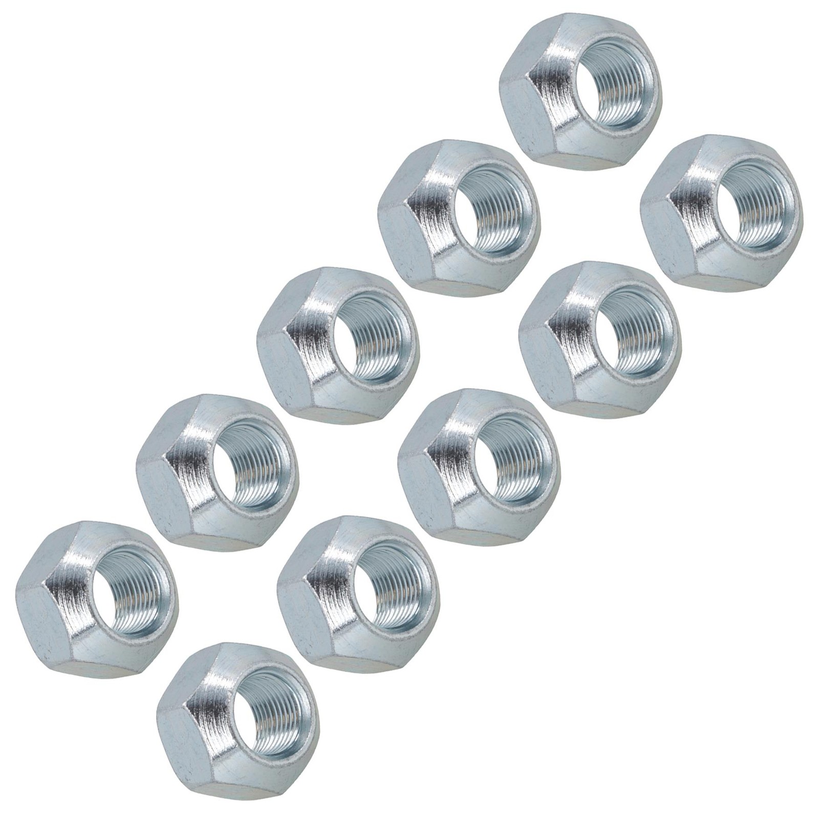 M16 Conical Wheel Nuts Nut Pack of 10 for Trailer Caravan Suspension Hubs