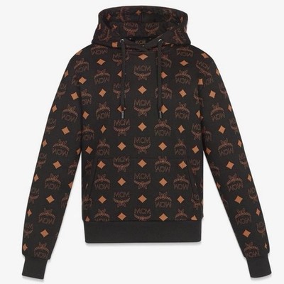 NEW MCM Women s Maxi Monogram Hoodie Size L