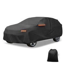 Car Cover Outdoor Waterproof Sun Rain Snow Hail Protection with Left Side