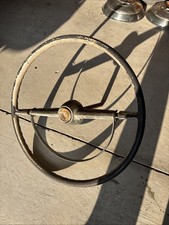 Vintage Mercury Steering Wheel 1952-54 With Horn Ring Vintage Mercury Steering Wheel 1952-54 With Horn Ring