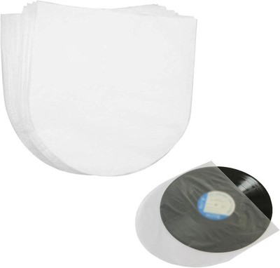 Schallplatten Innenhüllen 12 Zoll Schutzset für LP Vinyl Kratzfest antistatisch