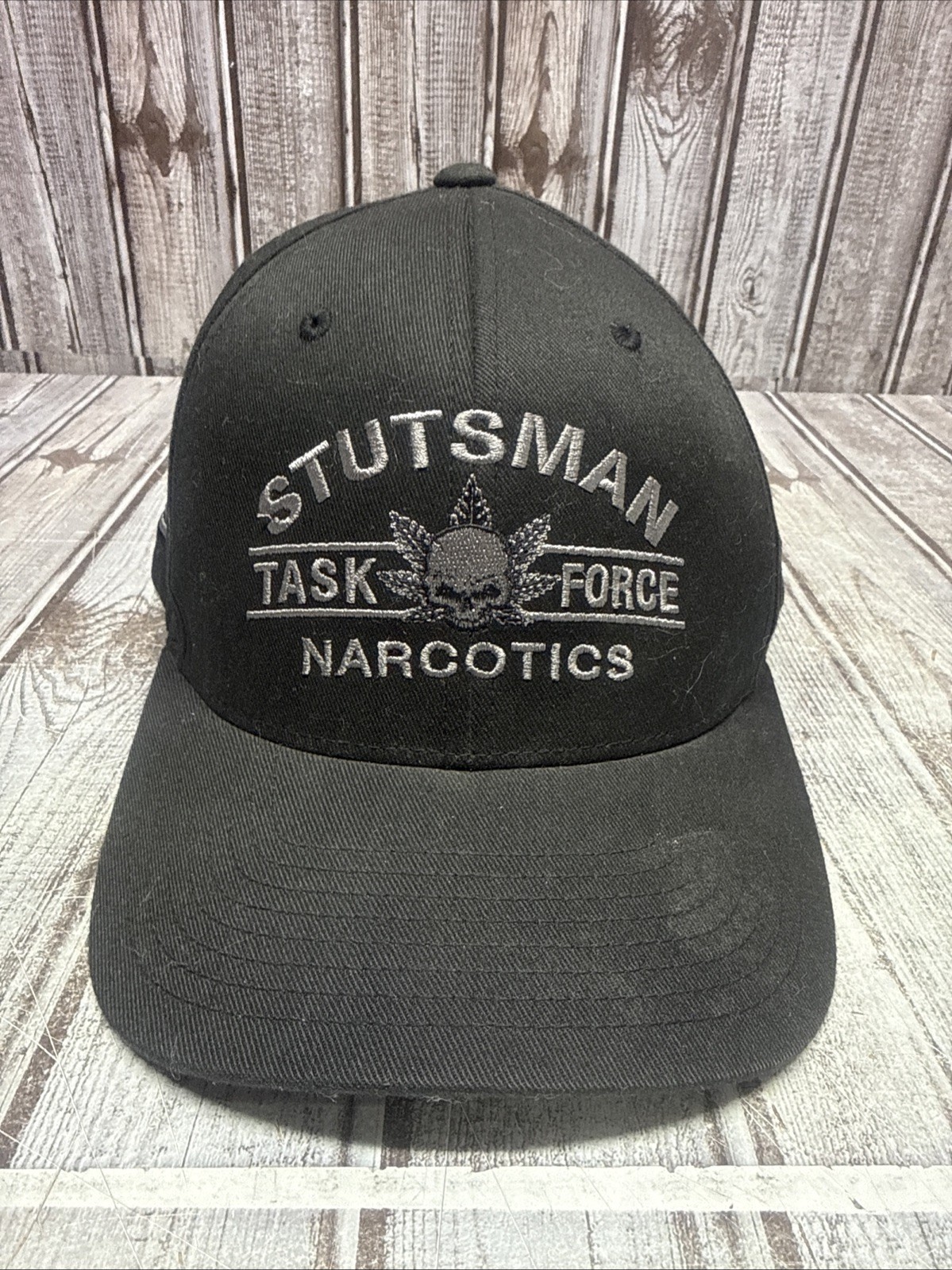 Narcotics Task Force Hat Stutsman County ND Black… - image 1