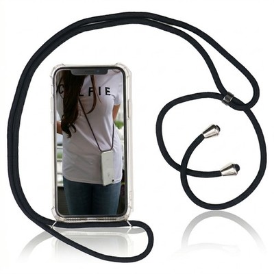 iPhone Hülle Handykette Kordel Band Crossbody Case Schutzhülle Verstellbar Cover